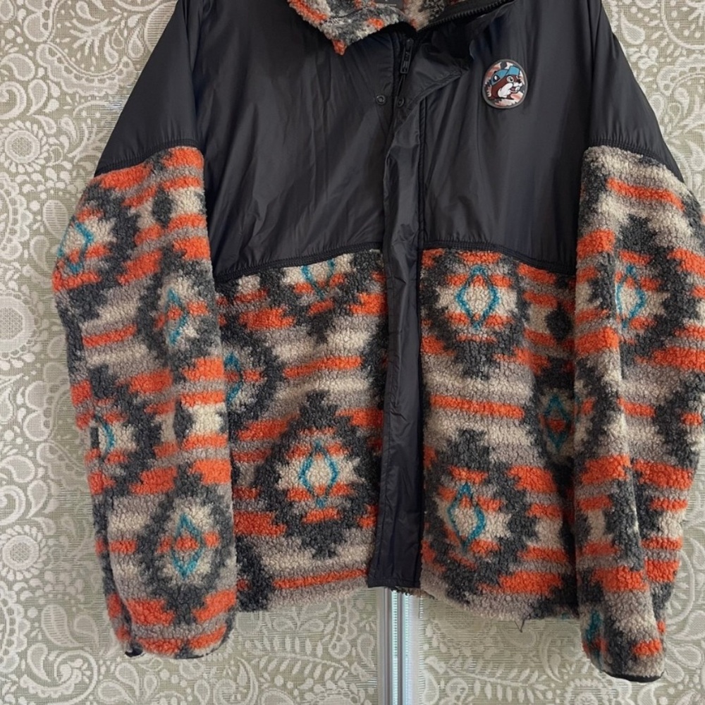 Bucee's Aztec Sherpa Jacket - X large